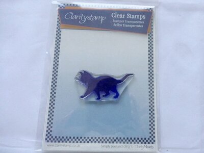 Clarity stamp black cat stempelset