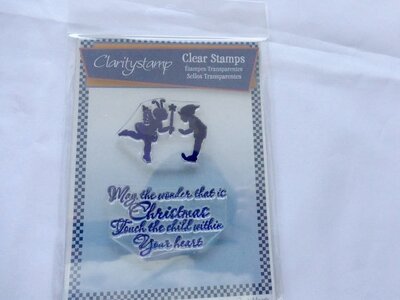 Clarity stamp wonder fairies. stempel set