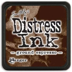 Distress Mini Ink Pad Ground Espresso ranger