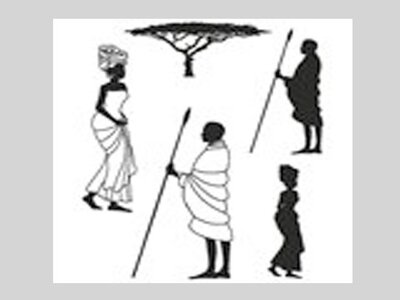 Clarity stamp AFRICAN + MASK UNMOUNTED CLEAR STAMP SET