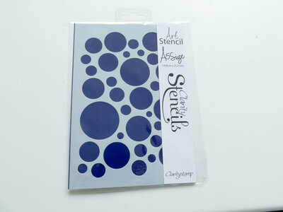 Clarity Stencil – Bubbles (A5)