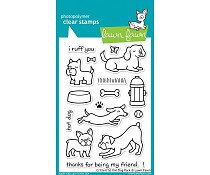 Lawn Fawn stempel set Critters at the Dog Park kopen – honden stempels