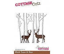 Cutz Snijmal Birch Trees and Deer kopen | Snijmal bomen en hert