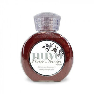 Nuvo Pure Sheen Glitter Ruby Red