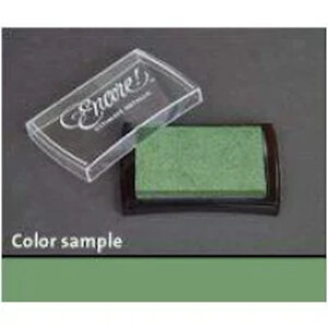 Tsukineko metallic groen ink pad