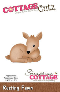 Cottage Cutz snijmal Resting Fawn