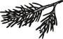 Marianne D Craftables tiny's pine tree branch