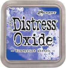 Ranger Distress Oxide Inktpad - Blueprint Sketch 