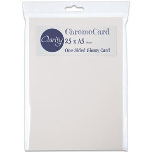  Cardstock A5  - Chromo Card- Clarity