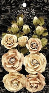 Graphic 45 Bloemen Ivoor