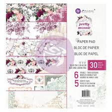 Paper Pad 12x12" – Pretty Mosaic - Prim Marketing