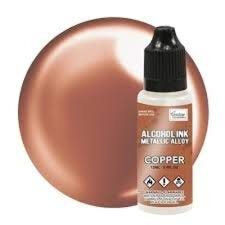 Couture Creations Alcohol Ink Metallic Alloy Copper 12ml
