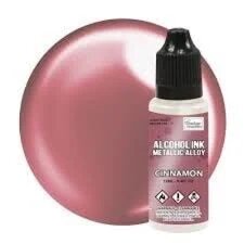 Couture Creations Alcohol Ink Metallic Alloy Cinnamon 12ml