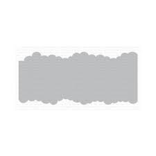 My Favorite Things Stencil – Slimline Cloud Edges