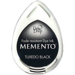  stempel inktpad - dye inkt -Tuxedo Black – Memento 