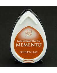    stempel inktpad Potter’s Clay – Memento 