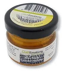 CraftEmotions Wax Pasta Yellow