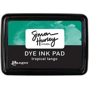 stempel inktpad. Dye Ink- Pad Tropical Tango- simon hurley