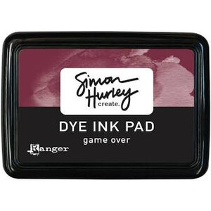 stempel inktpad- Dye -Pad Game Over-simon hurley