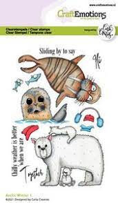 Craft emotion stamp arctic winter 2