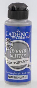 Cadence Hybrid Acrylic – Glitter Goud Grafitty Groen 120 ml