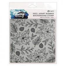 Simon Hurley Clear Stamp – Festive Florals