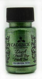 Dora Metallic Verf – Emerald Groen (50 ml)