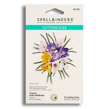 Spellbinders - Crocus snijmal - Susans Garden collectie
