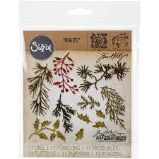 Sizzix Holiday Greens Mini snijmallen