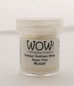 Embossing Powder Seafoam White WL02SF