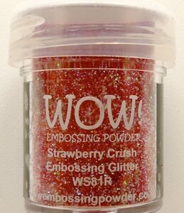 WOW! Embossing Powder Strawberry Crush WS81R