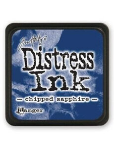 Distress Mini Ink Pad Chipped Sapphire ranger