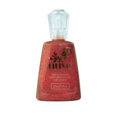 Nuvo Glitter Accents Winter Cranberry
