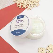 Crafter’s Companion Glitter Paste – Snow Angel