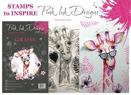 Pink Ink Designs – Giraffe Stempel