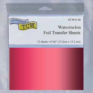 TCW Foil Transfer Sheet Watermelon