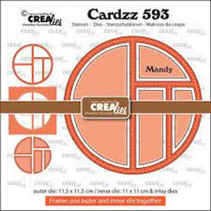 Crealies Snijmal Mandy – Elegant Design voor Creatieve Kaarten en Scrapbooking