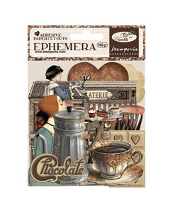 stamperia die cuts coffee and chocola