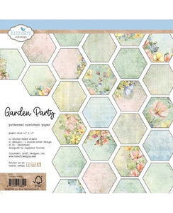   Paper Pad 12x12" -Garden Party - Elizabeth Craft Design 