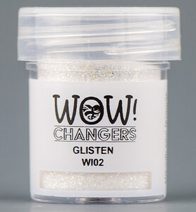 WOW! Changers Glisten WI02 – Sprankelend Embossing Poeder met Glittereffect