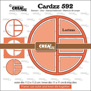 Crealies snijmal frame & inlay Larissa