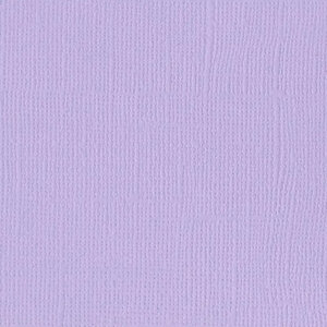   Cardstock  12x12" -  Mono Canvas  - Wisteria -Bazzill 