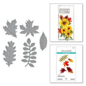 Spellbinders Susan’s Garden snijmal Autumn Foliage kopen – bladeren snijmal