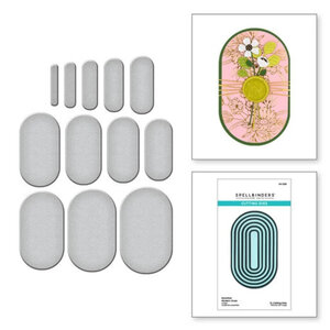 Spellbinders snijmallen Essential Modern Ovals kopen – ovale snijmal set