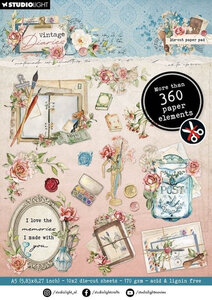 Vintage Diaries Die-cut paper pad