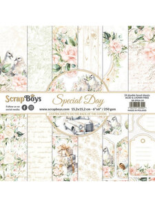  Paper Pad 8x8" - Special Day - ScrapBoys 