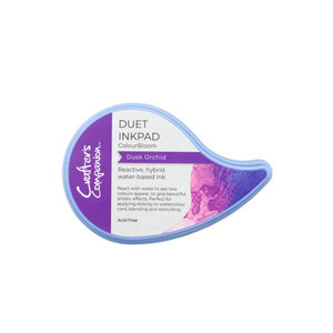 crafters companion Duet ink pad colour bloom Dusk Orchid