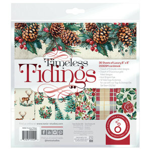  Paper Pad 8x8" - Timeless Tidings - Tonic Studio 