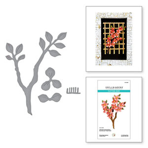 Spellbinders snijmal Flowering Quince kopen – bloemen snijmal