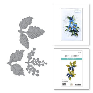 Spellbinders Susan’s Garden snijmal Withered Winter’s Grace kopen – winter bloem snijmal